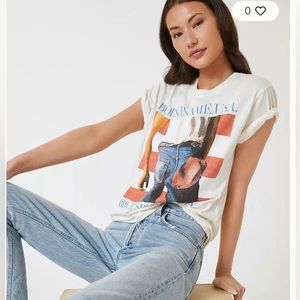 Let Luv Born in the USA Springsteen Shirt Large